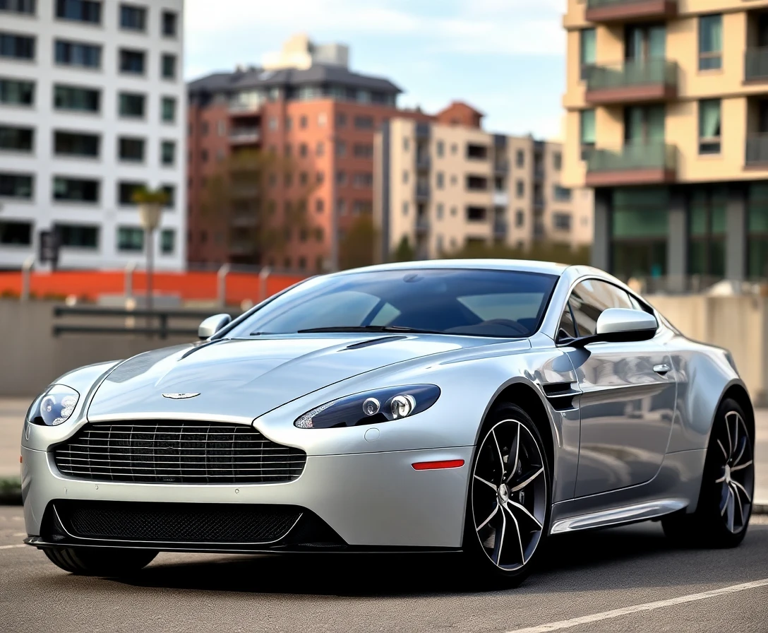 Aston Martin Vantage, vue de face